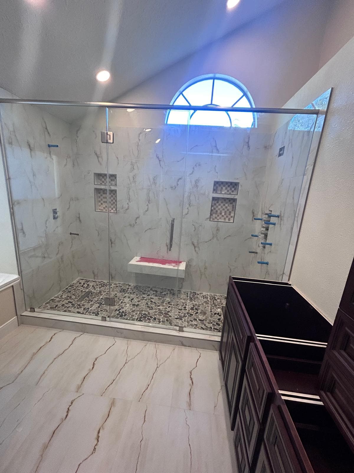 Frameless Shower Enclosure